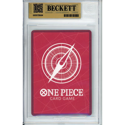 One Piece Graded: Roronoa Zoro OP12-020 Serialized Top Prize 129/600 Beckett 10