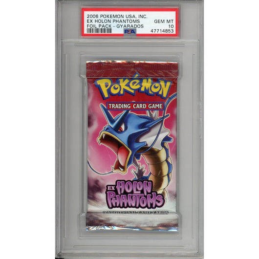 Pokemon Graded: EX Holon Phantoms Foil Pack PSA 10