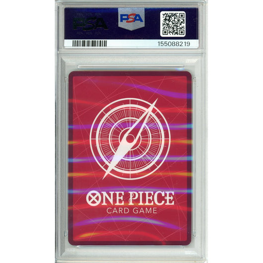 One Piece Graded: Monkey D. Luffy OP01-003 Alt Art Errata (2022) PSA 10