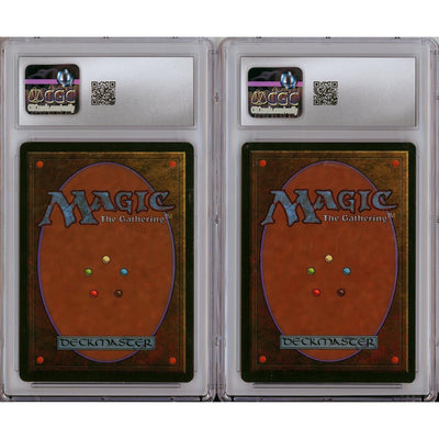 MTG Graded: Mana Crypt CGC 8, Sewers of Estark CGC 9, Giant Badger CGC 7.5, Arena CGC 8 HarperPrism Set of 4