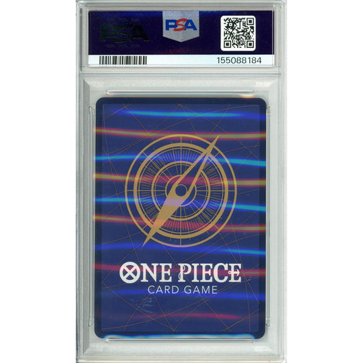 One Piece Graded: Roronoa Zoro Manga Alt Art OP06-118 Wings of the Captain PSA 10