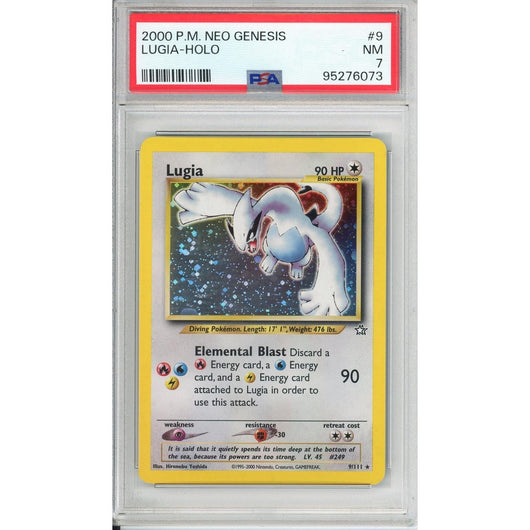 Pokemon Graded: Lugia Neo Genesis Holo PSA 7