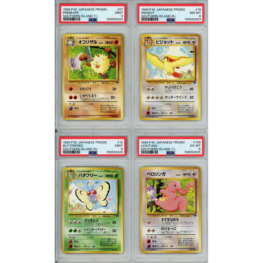 Pokemon Graded: Southern Islands Sequential Set Of 18 PSA Graded