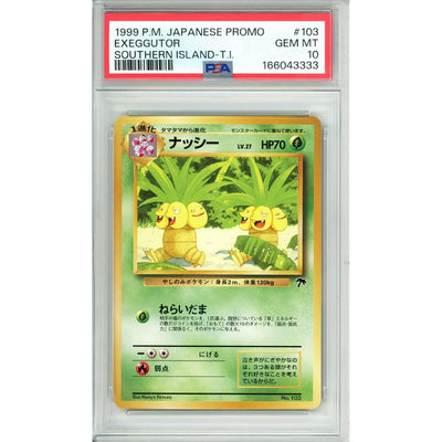Pokemon Graded: JP Exeggutor #103 Southern Islands (1999) PSA 10