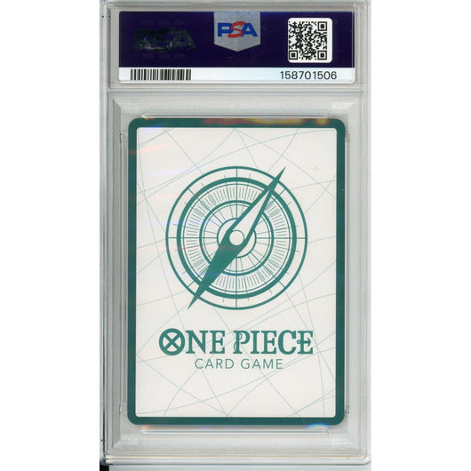 One Piece Graded: Don!! Card Zoro Gold PRB01 PSA 10