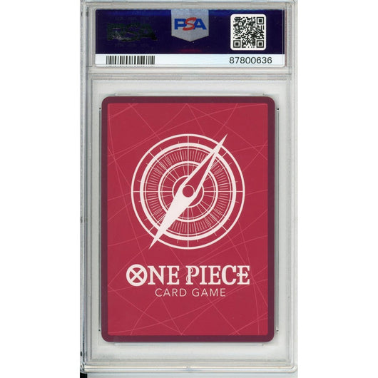 One Piece Graded: Monkey D. Luffy OP01-003 Alt Art Errata (2022) PSA 10