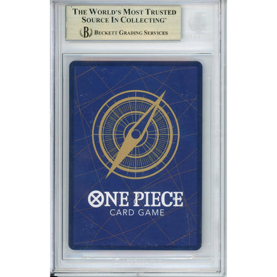 One Piece Graded: Monkey D. Luffy PRB01 Manga Alternate Art Beckett 10
