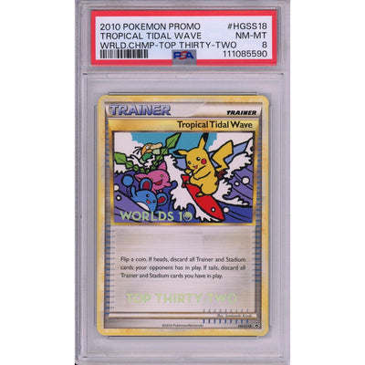 Pokemon Graded: Tropical Tidal Wave PSA 8