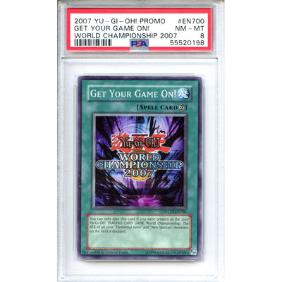 Yu-Gi-Oh! Graded: Get Your Game On! World Championship Promo (2007) PSA 8