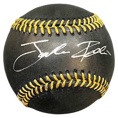 Jonathan India Signed Rawlings Official MLB Black & Gold Baseball (Beckett)