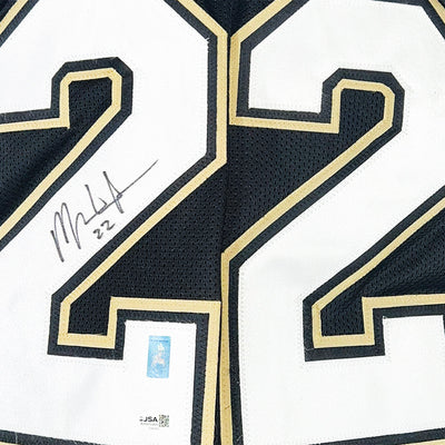 Mark Ingram Signed New Orleans Black Football Jersey (JSA)