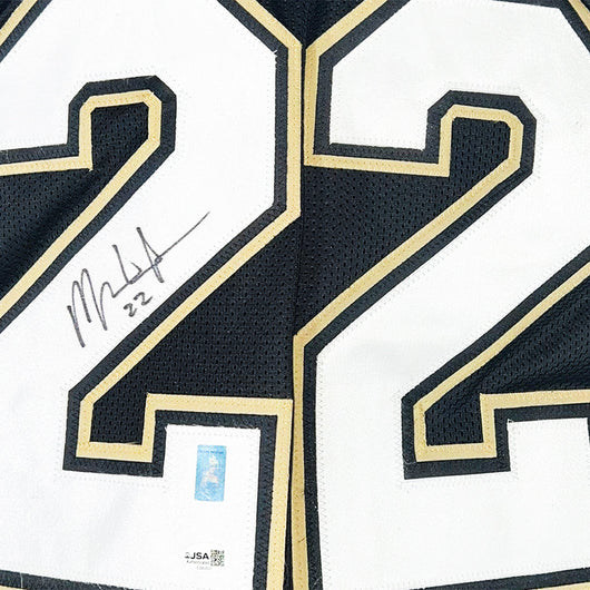 Mark Ingram Signed New Orleans Black Football Jersey (JSA)