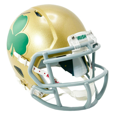 Rocket Ismail Signed Notre Dame Fighting Irish Shamrock Speed Mini Football Helmet (JSA)