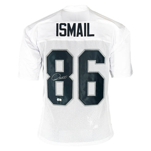 Rocket Ismail Signed Las Vegas White Football Jersey (Beckett)