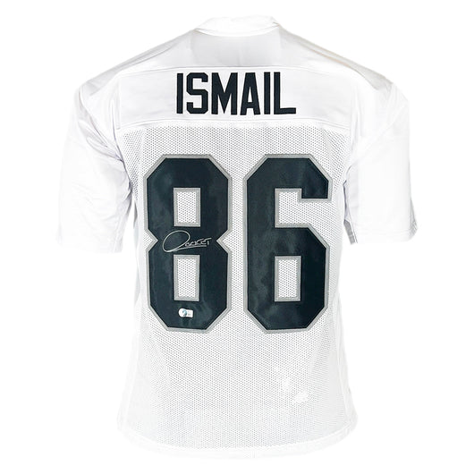 Rocket Ismail Signed Las Vegas White Football Jersey (Beckett)