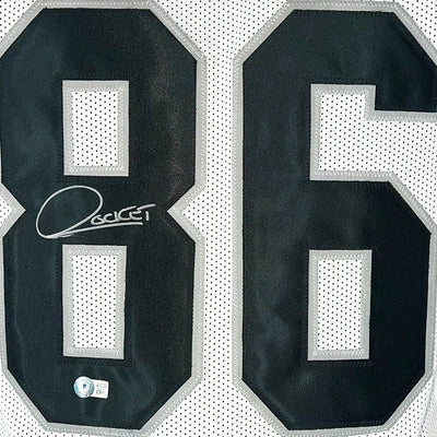 Rocket Ismail Signed Las Vegas White Football Jersey (Beckett)