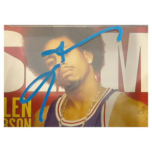 Allen Iverson Signed Slam Magazine Cover Basketball Funko POP Vinyl Figure (Beckett)