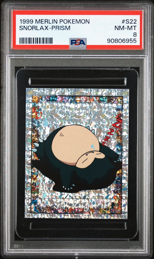 PSA (NM-MT 8) Snorlax - Prism #S22 - Merlin Pokémon (#90806955)