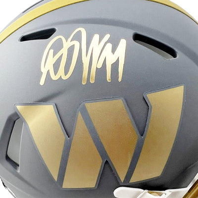 Desean Jackson Signed Washington Commanders Slate Alternate Speed Mini Football Helmet (Beckett)