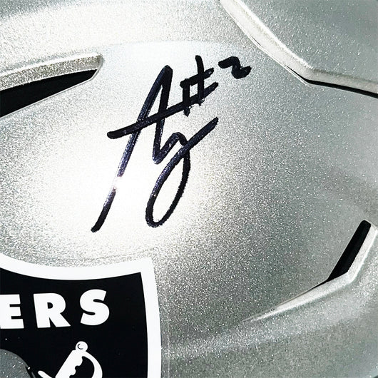 Ashton Jeanty Signed Las Vegas Raiders Midi SpeedFlex Football Helmet (Beckett)