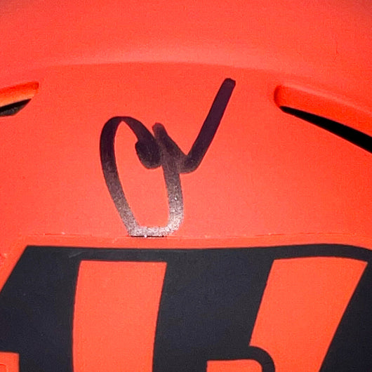 Chad Johnson Signed Cincinnati Bengals Rave Mini Football Helmet (JSA)