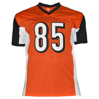 Chad Johnson Signed Cincinnati Orange Ochocinco Football Jersey (JSA)