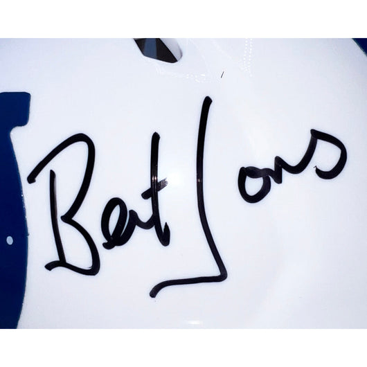 Bert Jones Signed Indianapolis Colts Speed Mini Football Helmet (Beckett)