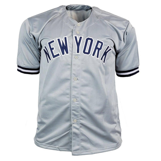 Andruw Jones Signed New York Grey Baseball Jersey (JSA)