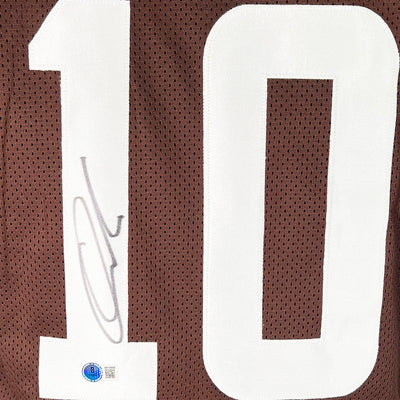 Quinshon Judkins Signed Cleveland Brown Football Jersey (Beckett)