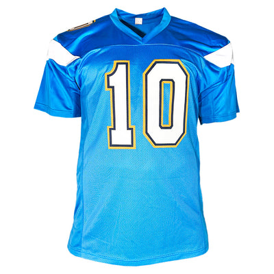 Nate Kaeding Signed San Diego Light Blue Football Jersey (JSA)
