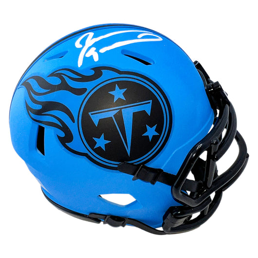 Jevon Kearse Signed Tennessee Titans Rave Mini Football Helmet (JSA)