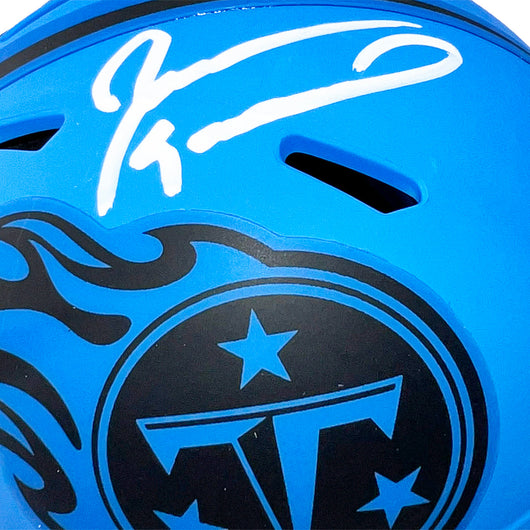 Jevon Kearse Signed Tennessee Titans Rave Mini Football Helmet (JSA)