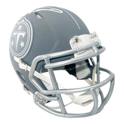 Jevon Kearse Signed Tennessee Titans Slate Alternate Speed Mini Football Helmet (JSA)