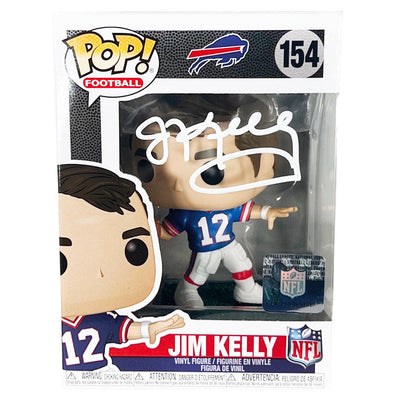 Jim Kelly Buffalo Bills Signed Funko POP Vinyl Figure (Beckett)