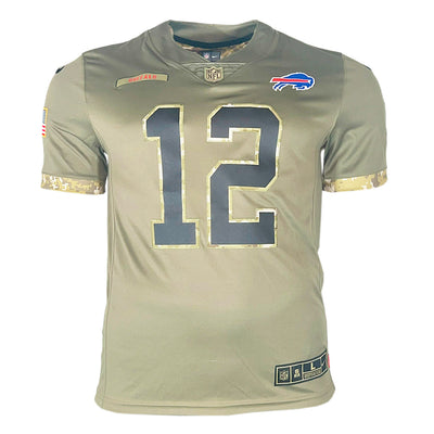 Jim Kelly Authentic Buffalo Bills Salute Large Unsigned Nike Football Jersey