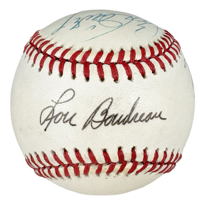 Killebrew, Robinson, Garvey, Boudreau, Williams Signed Rawlings Official American League Baseball (JSA)