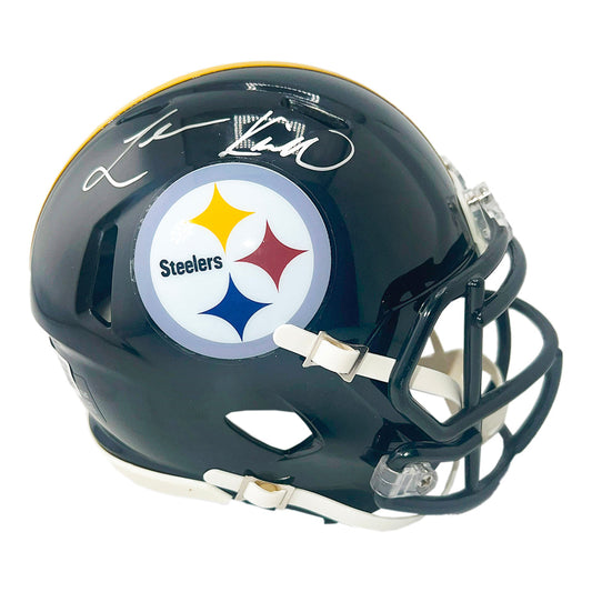 Levon Kirkland Signed Pittsburgh Steelers Speed Mini Football Helmet (Beckett)