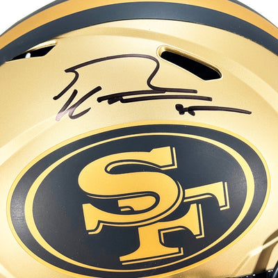 George Kittle Signed San Francisco 49ers Rave Full-Size Replica Football Helmet (Beckett)