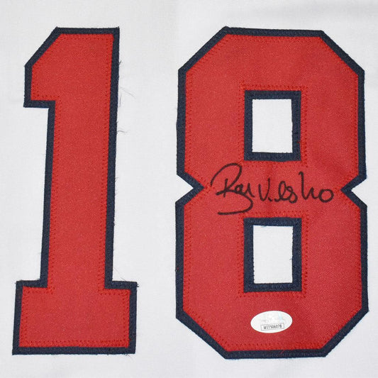 Ryan Klesko Signed Atlanta White Baseball Jersey (JSA)