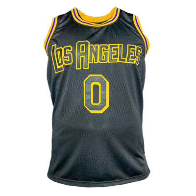 Kyle Kuzma Signed Los Angeles Black Basketball Jersey (Beckett)