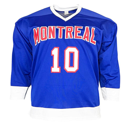 Guy Lafleur Signed Montreal Blue Hockey Jersey (JSA)