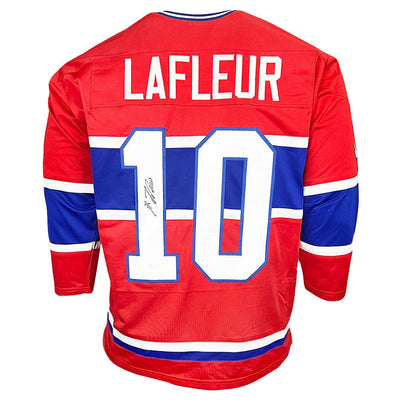 Guy Lafleur Signed Montreal Red Hockey Jersey (JSA)