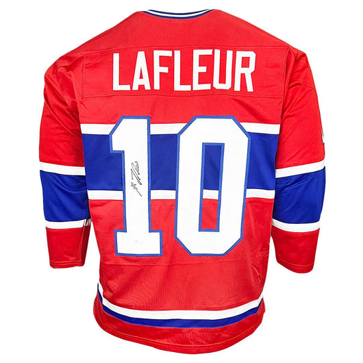 Guy Lafleur Signed Montreal Red Hockey Jersey (JSA)