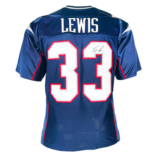 Dion Lewis Signed New England Navy Football Jersey (JSA)