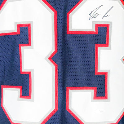 Dion Lewis Signed New England Navy Football Jersey (JSA)