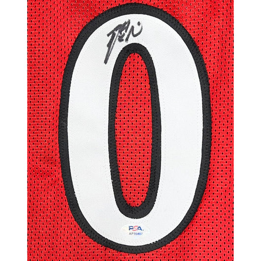 Damian Lillard Signed Portland Red Basketball Jersey (PSA)