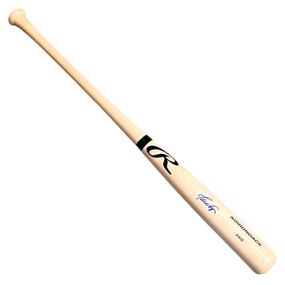 Javy Lopez Signed Rawlings Blonde Baseball Bat (Beckett)