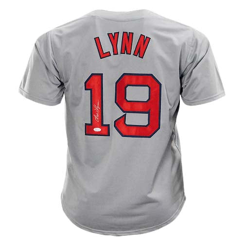 Fred Lynn Signed Boston Pro Edition Grey Baseball Jersey (JSA)
