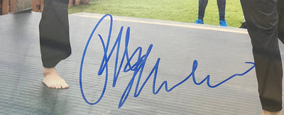 Ralph Macchio Signed Cobra Kai Kick Framed 11x14 Photo (JSA)