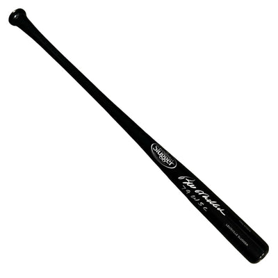 Bill Madlock Signed 79 WSC Inscription Louisville Slugger Official MLB Black Baseball Bat (JSA)